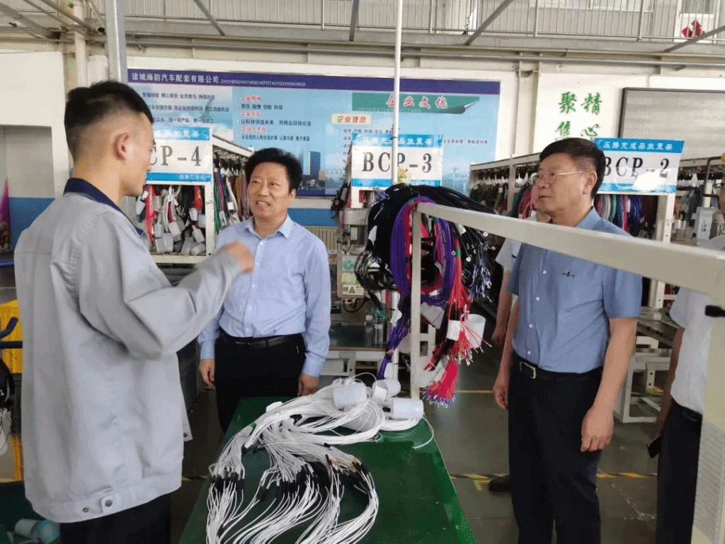 服务企业高质量发展 学校在行动 张绍秋校长带队赴山东海韵电气有限公司考察调研-潍坊工商职业学院合作交流